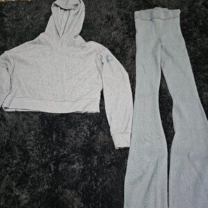 Alo Yoga Set Steel Grey